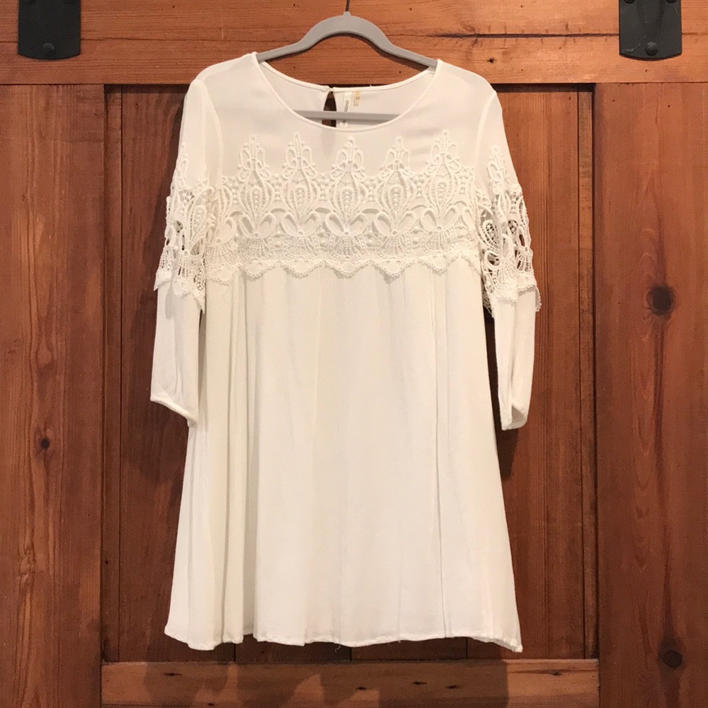 White dress (or tunic if you’re tall)
